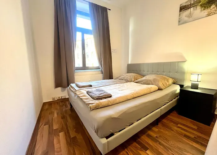 דירה Direkt An Der Arena, Waldstrasse לייפציג